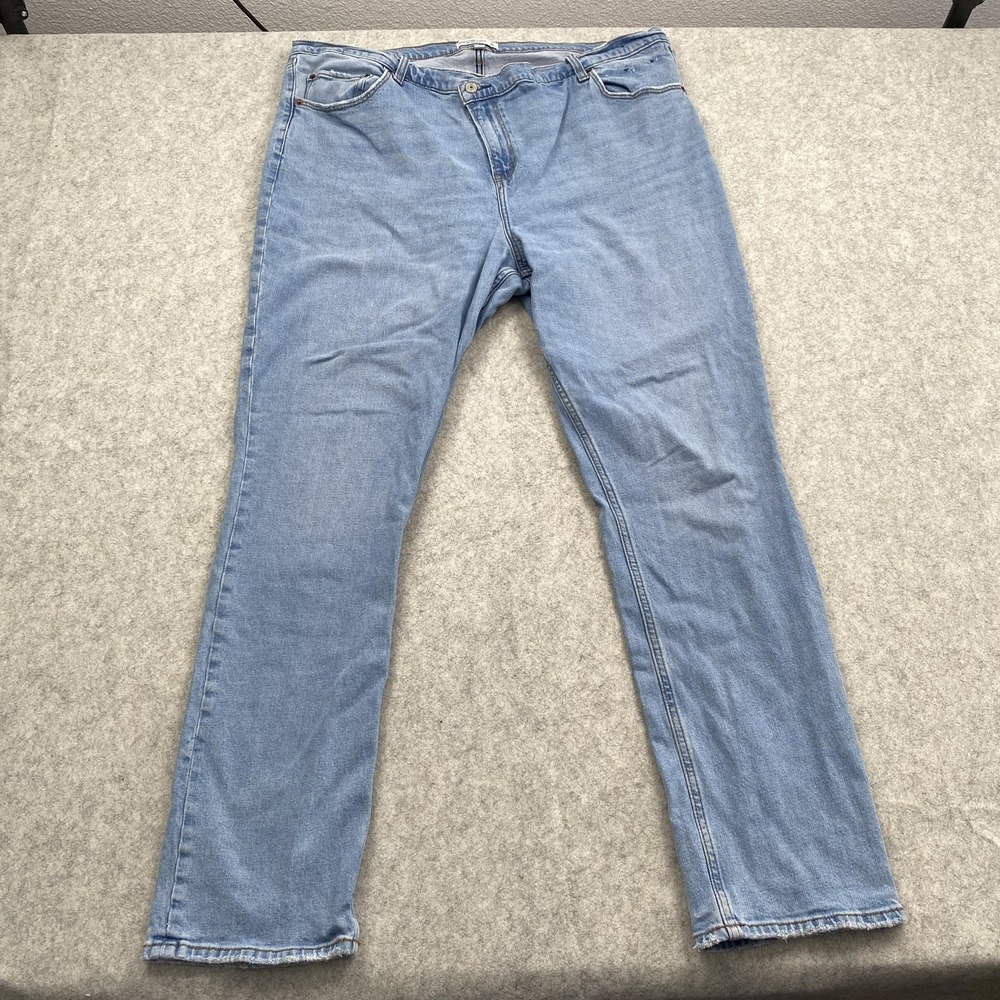 Abercrombie & Fitch 90s Slim Straight Curve Love Jeans Womens 22 42x30